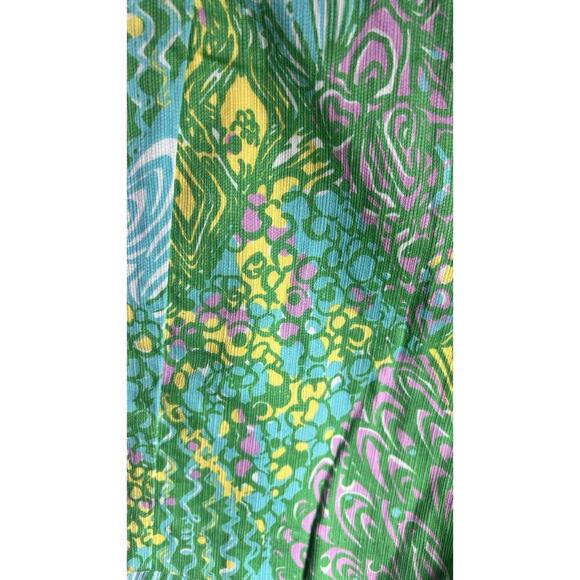 Lilly Pulitzer Shorts 00 Deenie Short Multi Sun Dance Aqua Pink Green Floral - Picture 4 of 8